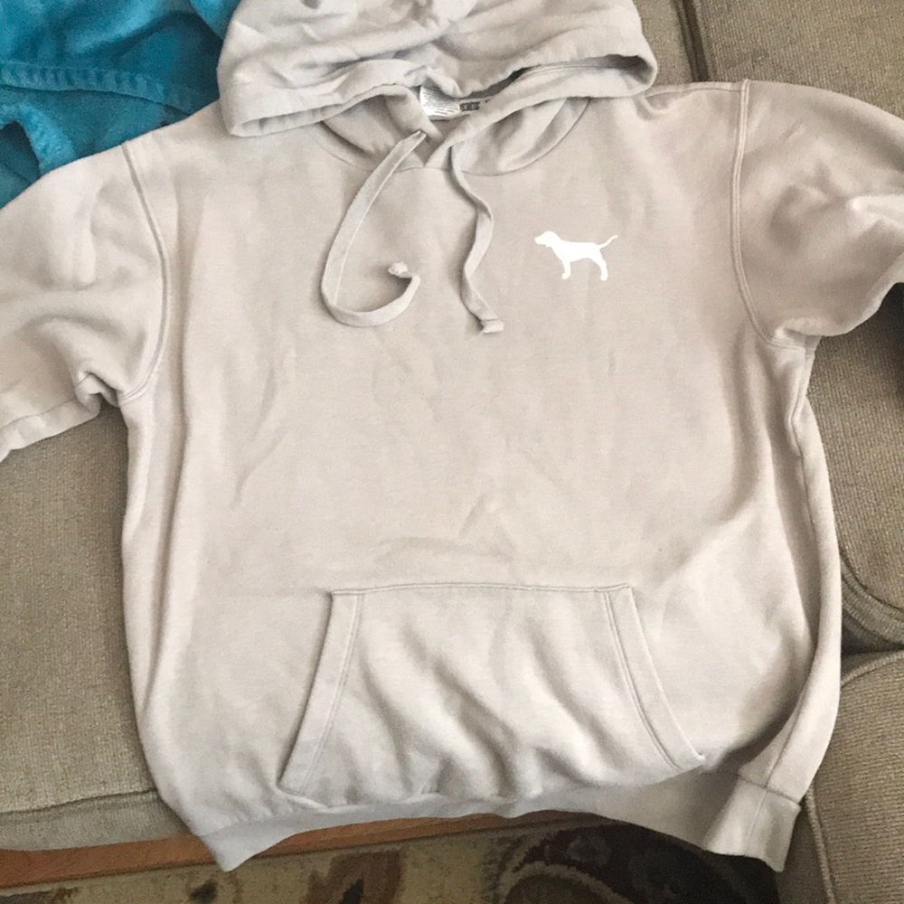 Victoria’s Secret pink sweatshirt!